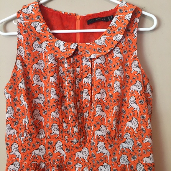 Lion graphic dress, size 6 - Picture 2 of 7